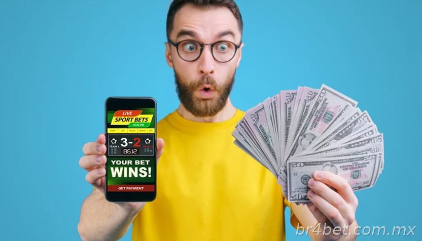 Dinheiro na mão com a br4bet