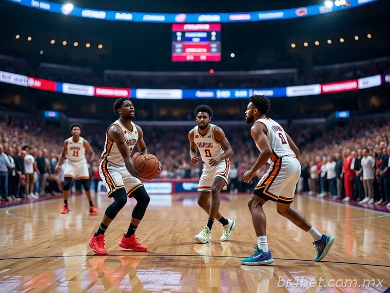 jogando basquete