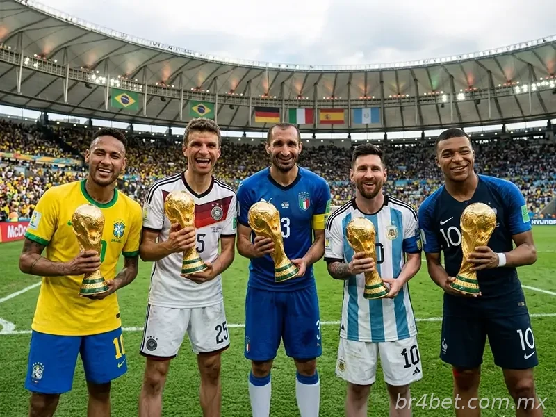 Quem tem mais títulos de Copa?